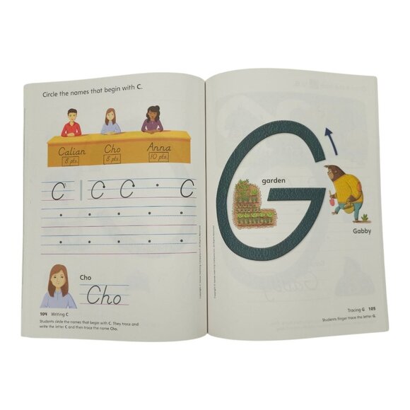 D'Nealian Handwriting Grade K Teacher's Edition Student Manuscripts Pencils NEW - Picture 11 of 16